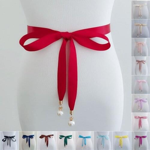 Real Photos Simple Beaded Wedding Belts For Women Sheer Color Bride Bridesmaid Lady Party Evening Dress Belt Novia Accesorios