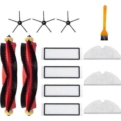Replacement Mop Cloths Rags Main Brush HEPA Filter for Xiaomi Roborock S5 MAX S6 Pure S6 MaxV S4 S5 S50 Spare Parts