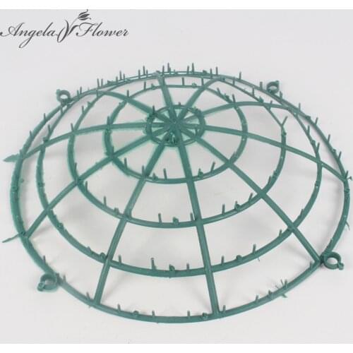 1PCS artificial plastic round flower stand frame DIY wedding flower ball shop window decoration for home hotel flower accessorie