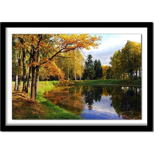 Diamant painting Diamond embroidery nature 5d diy diamond painting full square drill 171DD diamond round