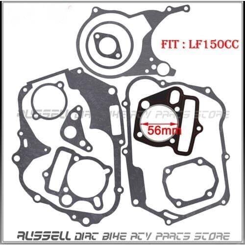 Engine parts Engine Gasket Kit For Lifan 150cc Engine Cylinder QUAD Dirt Pit Bike ATV