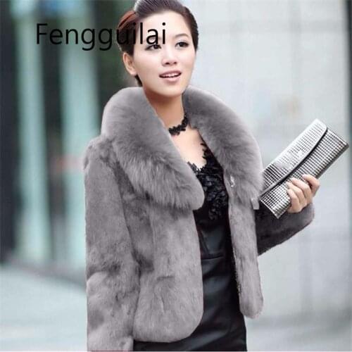 Fengguilai Red Fur Coats