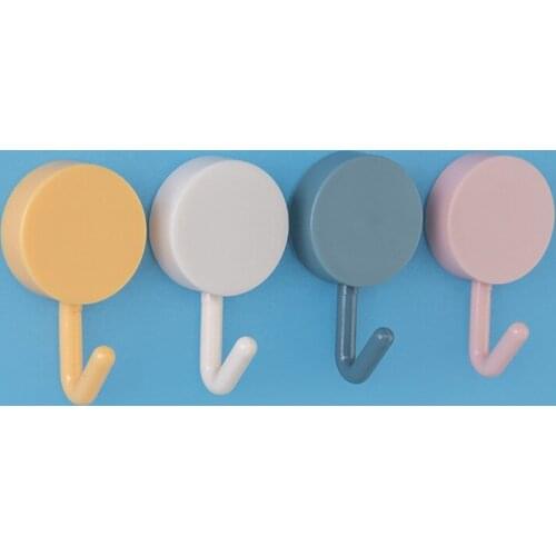 Link up with strong adhesive wall hanging the creative lovely kitchen bathroom sticky hook the hook non-trace from punching door
