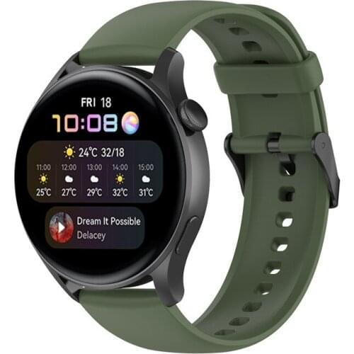 20mm/22mm Huawei watch GT 2/2e/pro strap For Samsung Gear S3/S2/Silicone bracelet correa Galaxy watch 3/46mm/42mm/Active 2 band