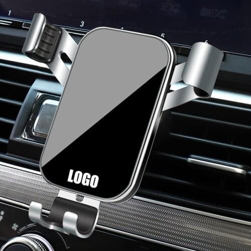 1Pcs Car Phone Holder Gravity Sensing Air Vent Mount Stand Accessories For Volvo AWD S60 S90 T6 V40 V50 V60 V90 XC40 XC60 XC90