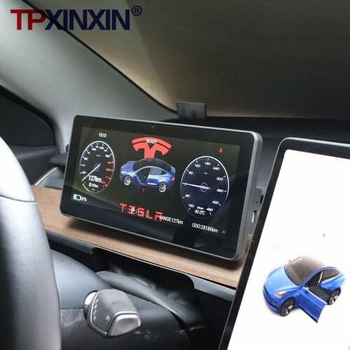 12.3'' Car LCD Dashboard Auto Player For Tesla Model 3 / Model Y Car LCD Instrument Panel Modified and Upgraded Multifunctional
