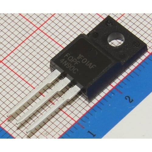 10PCS/LOT FQPF4N90C TO-220F 4N90C 4N90 TO220F New original In Stock