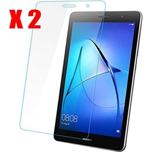 2Pcs Tablet Tempered Glass Screen Protector Cover for Huawei MediaPad T3 8.0 inch Full Coverage Protective Film