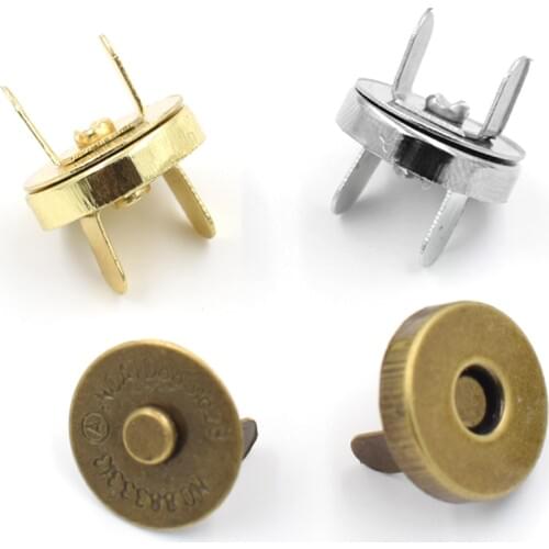 20 sets Strong magnetic Snaps Snap faster Magnet clasp buckle Luggage buckle Two feet magnetic buckle Snaps