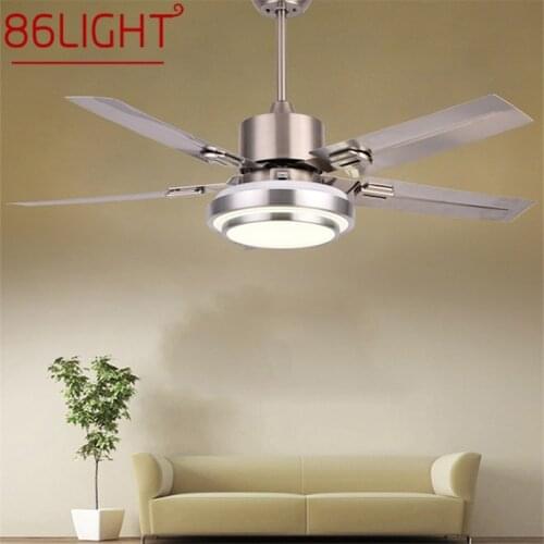 86LIGHT Modern Ceiling Fan Lights Kit 3 Colors With Remote Control for Home Dining Room Bedroom Living room Restaurant