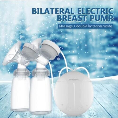 Breast Pump Accessories Double Electric Breastfeeding Pump Painless Strong Suction Touch Screen Prenatal Postnatal Supplies