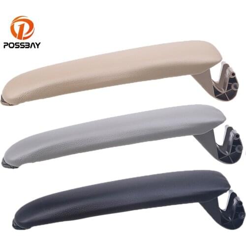 POSSBAY Car Arm Lid Armrest Case Cover Center Console for 2000-2006 Audi A4 B6 Car Interior Accessories