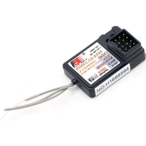 FS-GT3C 2.4G 3CH Digital Transmitter/Receiver with Fail-Safe for RC Car / Boat