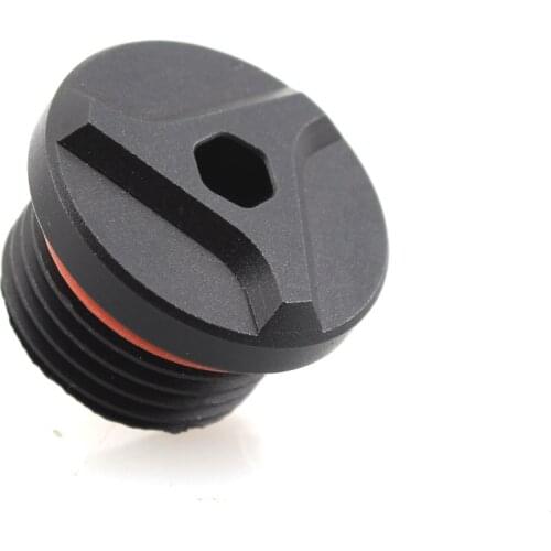 Motorcycle Black Aluminum Oil Filler Plug Screw Cap Cover For BMW G310GS G310R S1000RR S1000XR 2017-2020 Accessories