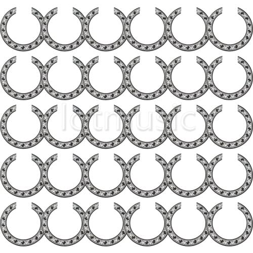 30* Soundhole Rosettes Soft Adhesive Ultrathin Guitar Soundhole Rosettes 0.5mm Thickness