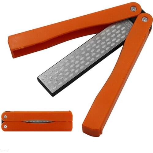 Portable Diamond Sharpening Stone one side 400 grit & another side 600 grit Knive Grinder Sharpener Stone Kitchen Accessories