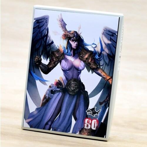 SH STUDIO Classic Board Role-Playing Game KD 80 Valkyrie Unpainted Miniaturization Unassambled Resin White Model Garage Kit