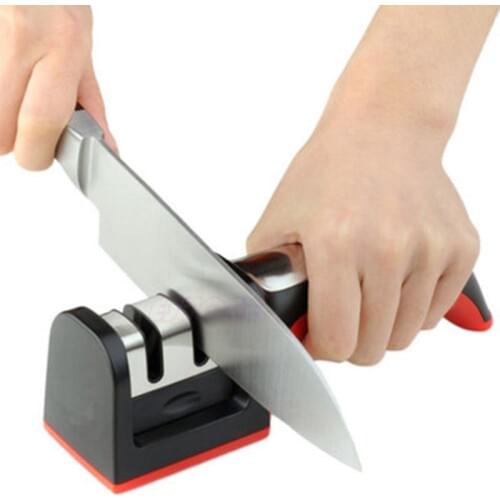 Knife Sharpener Household Knife Sharpener Kitchen Gadget Multifunctional Diamond Cutting Knife Sharpening Artifact Kitchen Tools
