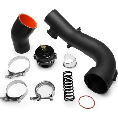 50MM BOV Air Intake Turbo Charge Hard Pipe Kit for -BMW N54 E88 E90 E92 135I 335I