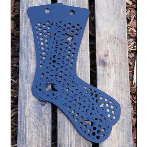 Acrylic laser cut Honeycomb with Bee Sock Blocker 5 sizes,Socks forms,Handmade Socks Blockers,Hand knit socks Knitting gift idea