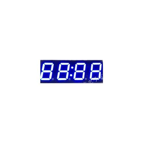 FREE SHIPPING 10PCS x 0.56 inches Blue Jade Green 4 Digital Tube With Clock LED Display 5463AB 5463BB 5463AGG 5463BGG Light Bead