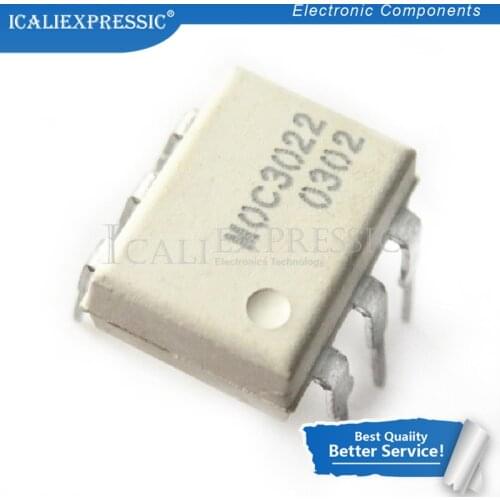 10PCS MOC3022 = K3022P K3022 DIP-6 Photoelectric Coupler Optocoupler New original In Stock