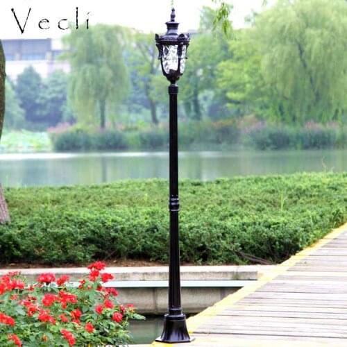 H≈1.8M)Garden light outdoor waterproof garden landscape light high pole street light villa community road lawn park light