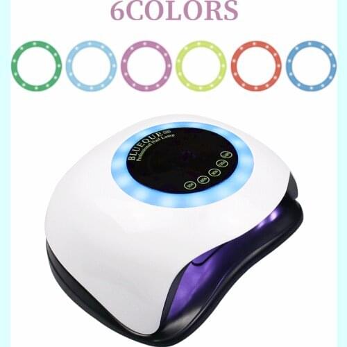 New UV LED Lamp For Nail Manicure Nail Dryer Fast Curing Gel Polish Drying Lamp With Timer And Memory Function LCD Display