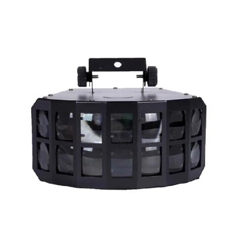 New arrived LED double-layer butterfly light with laser effect DMX control for disco dj pub wedding party stage effect light