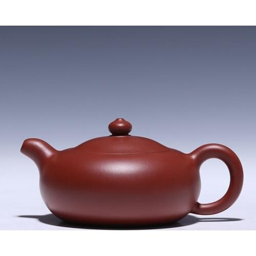 Sand Pot Famous Artists Pure Handmade Raw Mine Zhuni Dahongpao Jade Milkpot Travel Teapot Teapot Gift Customization