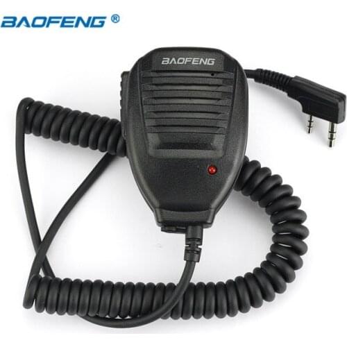 Radio Handheld Microphone Speaker MIC for Walkie Talkie UV-5R Portable Two Way Radio Pofung BaofengUV-5R BF-888S Accessories