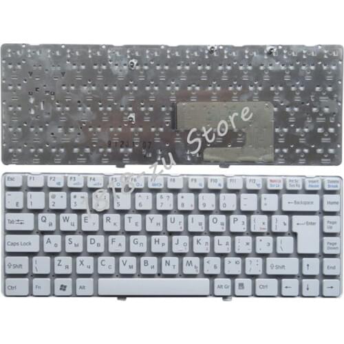YALUZU Russian Keyboard for SONY NW NW25E NW18H NW35E NW28E black or white laptop keyboard RU version PCG-7191T 7184L 7173L new