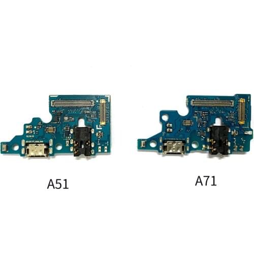 10PCS For Samsung Galaxy A31 A41 A51 A515 A71 A715 A01 A11 A21S M11 M21 M31 USB Charging Dock Connector Port Flex Cable
