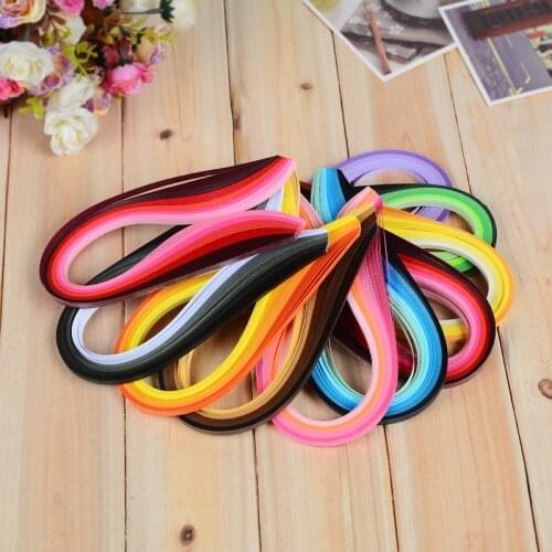 100PCS Quilling Paper Strips Gradient Color Quilling Paper Strips Paper Quilling Tools For Diy Crafts And Paper Arts