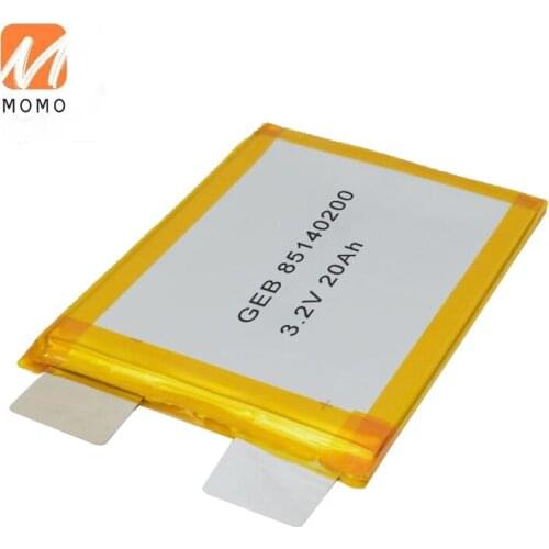 3.2v 20ah battery cell 85140200 lifepo4 a123 20ah prismatic pouch cell