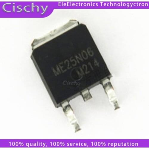 5pcs ME25N06 TO252 25N06 TO-252 MOS SOT ME25N06-Gk