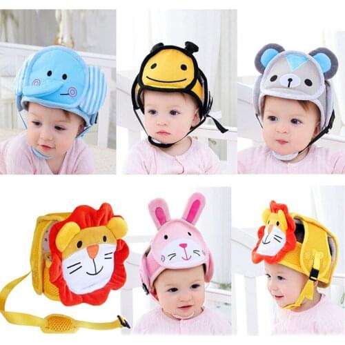 Baby safety helmets, childrens walking head hats, summer and spring infant boys, childrens safety helmets