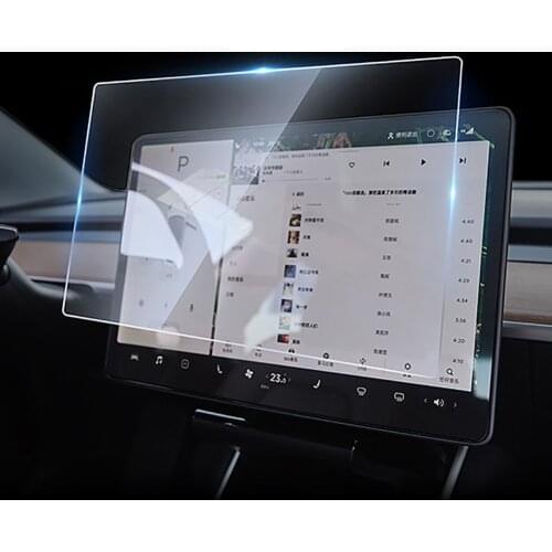 Model 3 / Y 2021 Car Screen Tempered glass Protector Film For Tesla Model 3 Accessories Navigator Touch Display HD Film