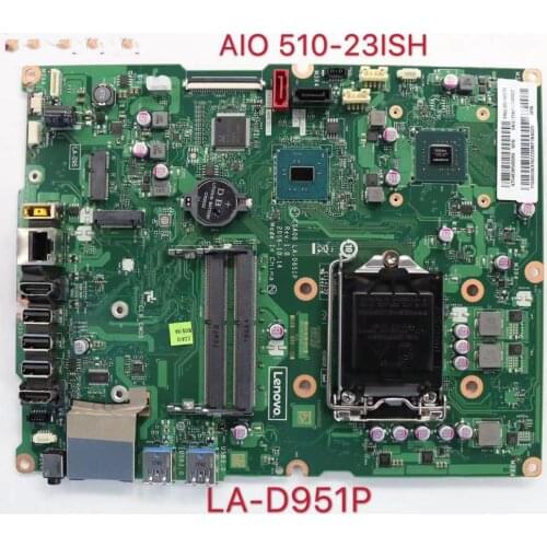 LA-D951P for AIO 510-23ISH lenovo Motherboard placa-mãecom CPU:H110 940 m x 2g gpu FRU: 00uw378 00uw379 100% test ok