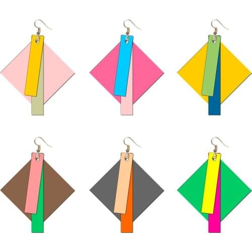 New Earring Wooden Die Scrapbooking C404-16 Cutting Dies Multiple Sizes Compatible With Most Die Cutting Machines