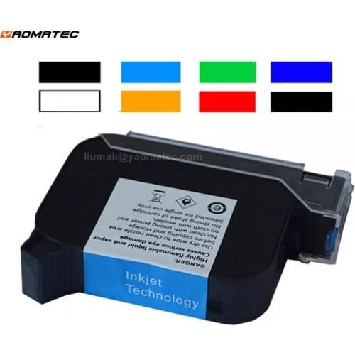 JS12M Handheld Printer Ink Cartridge Fast Dry Eco Solvent 600DPI Print Height 12.7mm Inkjet Printer Colorful Ink Cartridge