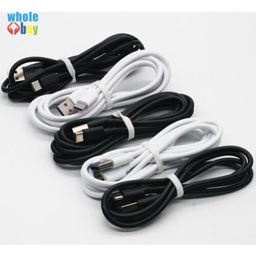 Type-C Data Cable Is Suitable for Huawei Charger Cable P30Pro Phone Mate10/20 Fast Charging 5A Xiaomi Samsung/Glory V10 50pcs