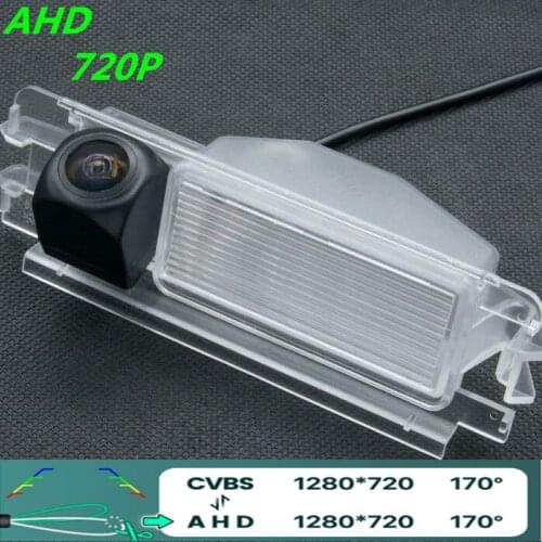 AHD 720P/1080P Fisheye Car Rear View Camera For Renault Logan/Dacia 2004~2012 Symbol III 3 Sandero clio Reverse Vehicle Camera