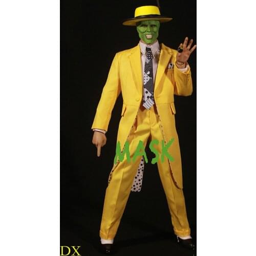 Collectible 1/6 DTM001 Jim Carrey Male Action Figure Deluxe Full Set Action Figure Dolls In Stock for Fans Gifts
