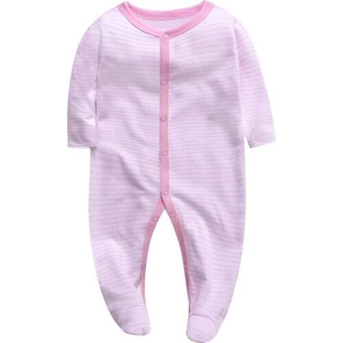 100% Cotton Newborn Baby Girl Clothes Baby Romper Body Suit Cartoon Cheap Long Sleeve Clothes roupas de bebe