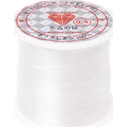 HOT-70 m / roll 0.4mm cord string thread for Beading Fishing