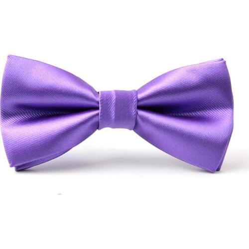 HOOYI Solid Bow Tie for Men butterfly Gift wedding Party Bowtie Business