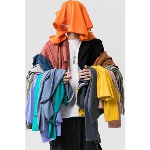 New Summer Women T shirs 16 Colors Mens Streetwear T shirts 2021 Cotton Short Sleeve Tees Female Casual Tops 5XL Dropshipping