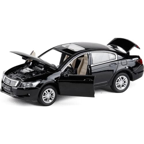 Gifts 1:32 Honda Accord 8 Alloy model,simulation die-casting sound and light collection model,childrens toys,free shipping
