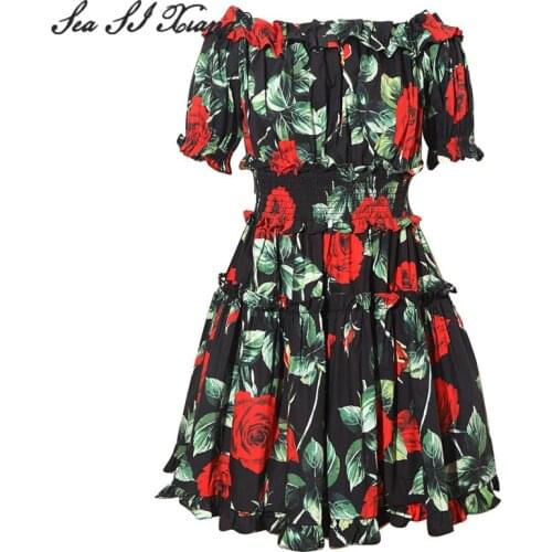 Seasixiang Lush Summer Dresses